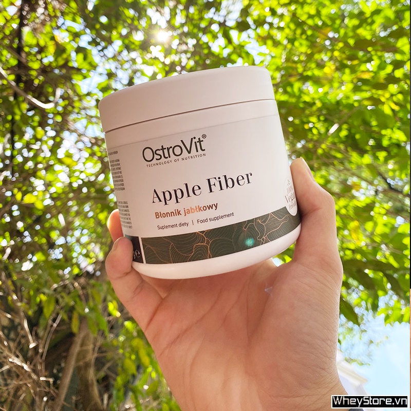 OSTROVIT FIBER, BỘT APPLE FIBER BỔ SUNG CHẤT XƠ TỐT NHẤT TỪ TÁO, TĂNG CƯỜNG HÊ TIÊU HÓA, GIÚP NO LÂU, GIẢM CÂN