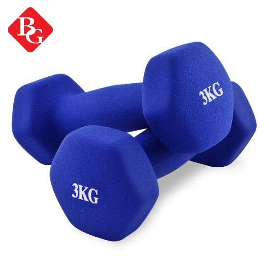 Ảnh BG-Cặp tạ tay lõi thép đặc bọc caosu nhám Thái Lan 3KG 2