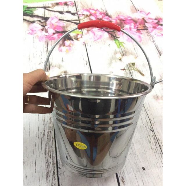 XÔ INOX CAO CẤP | Shopee Việt Nam