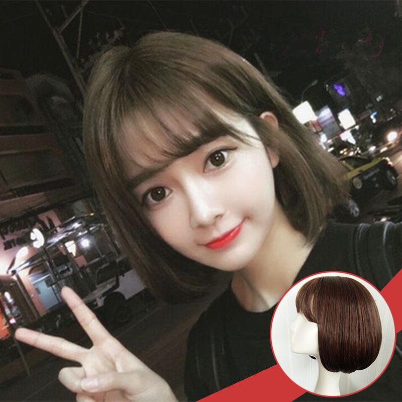[TẶNG LƯỚI TRÙM TÓC] TÓC GIẢ BỘ NGẮN VIC MÁI THƯA NỮ TÍNH CÓ DA ĐẦU HÀNG ĐẸP SIÊU NHẸ
