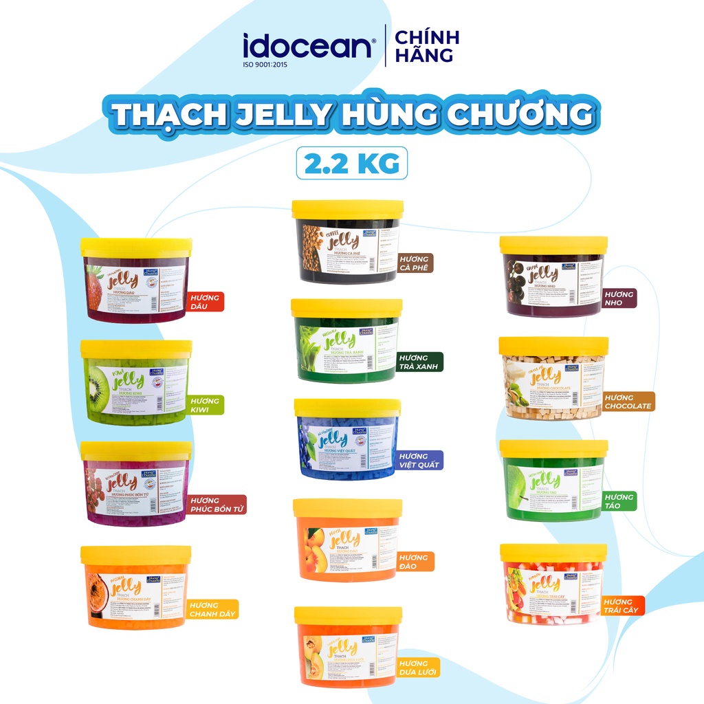 Thạch Trái Cây Hùng Chương 2.2KG (Thạch Jelly, Thạch Jelly Trái Cây ...