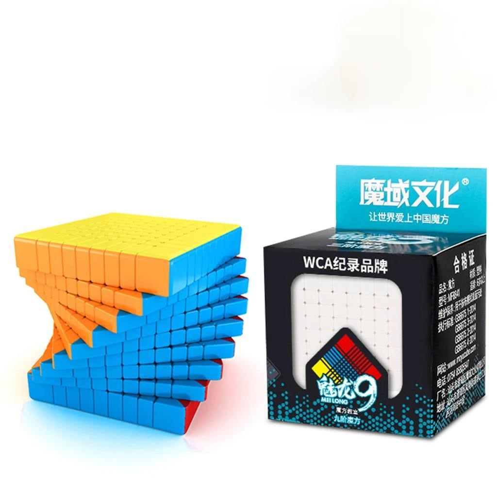 [Chính Hãng] Rubik 9x9 Stickerless MoYu MeiLong MFJS Rubik 9 Tầng ...