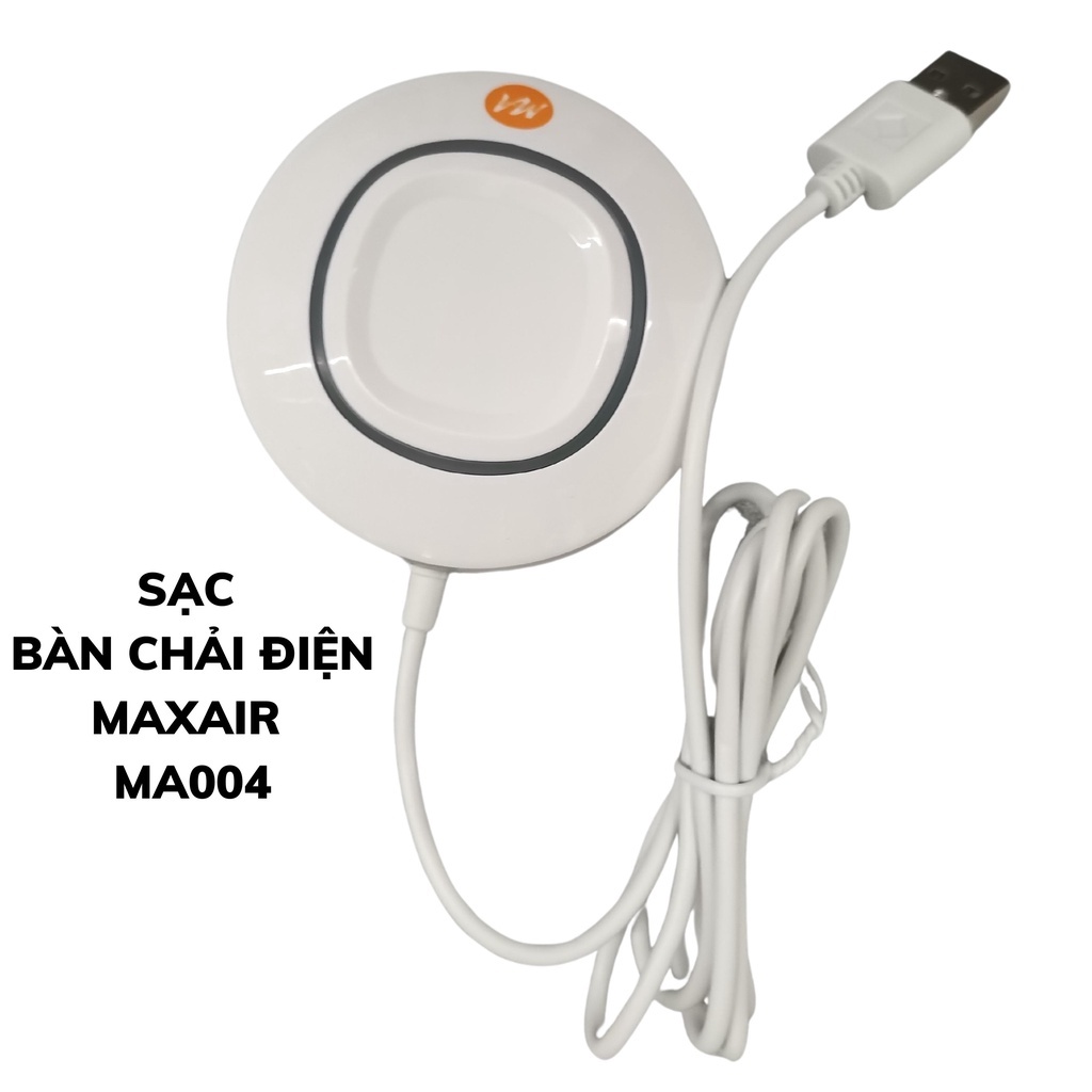 Ảnh Sạc bàn chải điện MaxAir model MA004 công nghệ nam châm không dây thông minh một chạm 1