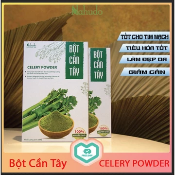 [CHÍNH HÃNG] Bột Cần Tây Giảm Cân Nahudo | Giảm cân - Tốt cho tim mạch - Làm đẹp da - Tốt tiêu hóa