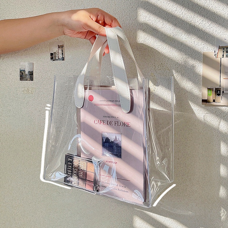 Túi Tote Ins Sáng Tạo Đám Cưới Trong Suốt Quà Tặng Sinh Nhật Túi Xách ...