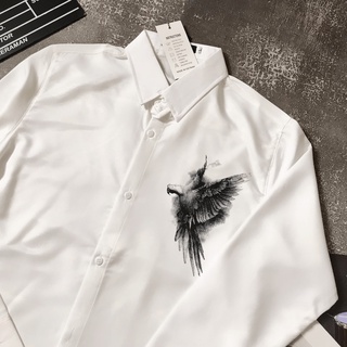ÁO SƠ MI DÀI TAY NAM HOẠ TIẾT CỰC ĐẸP BẢNH BAO CHO CÁC BẠN KB FASHION