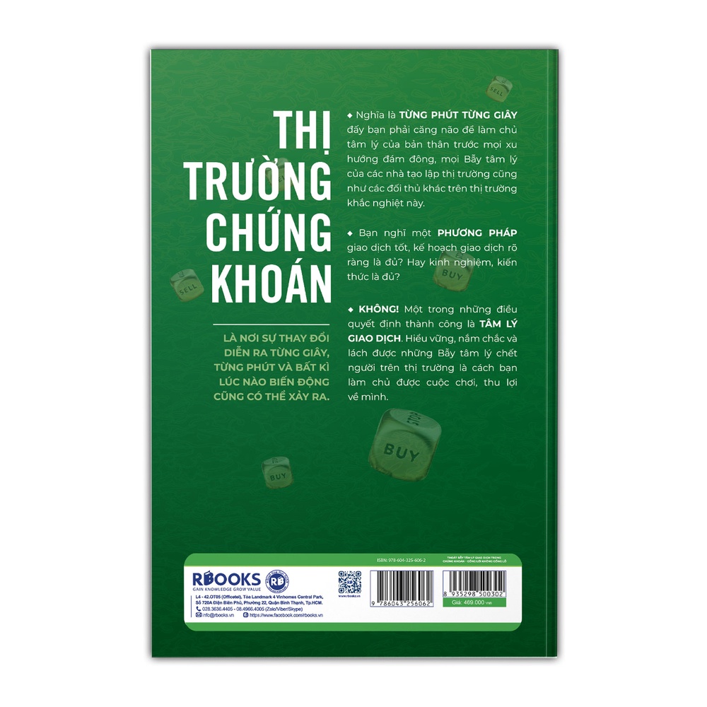 Ảnh Sách - Thoát Bẫy Tâm Lý Giao Dịch Trong Chứng Khoán - Gồng Lời Không Gồng Lỗ (Tặng kèm bookmark) - Rita Stevens 3