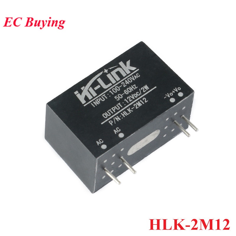 Mô Đun Chuyển Đổi Nguồn Điện Mini Từ 220v Sang 3.3v / 5v / 9v / 12v Hlk ...