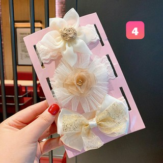 Set 3 Băng đô hoa xinh xắn cho Công Chúa BHBD5 - Trang sức Bé Heo