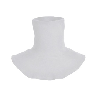 Vipdeal1 Cổ Áo Giả Cổ Lọ Bằng cotton Màu Trơn Tháo Rời Được Cho Nam Và Nữ
