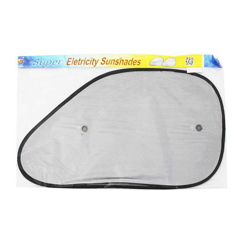 Combo 2 Tấm Che Nắng Ô Tô Kính Hông Bạch Kim NB LXS002 (65x38 cm)