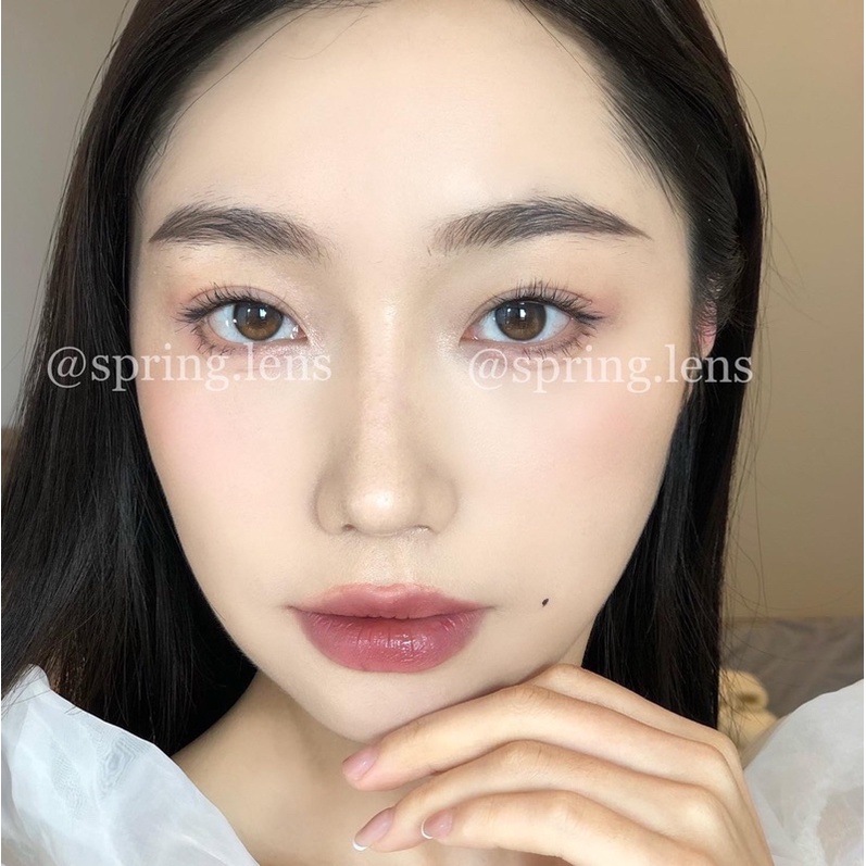 Kính áp trònghiệu ứng COSTA GRAY xám cam giãn nhẹ 1 tháng | Spring Lens