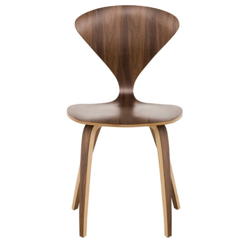 Ảnh Ghế ăn Cherner, Ghế làm việc, Ghế thư giãn Gỗ uốn cong Plyconcept Sadin Chair - Màu Walnut 4