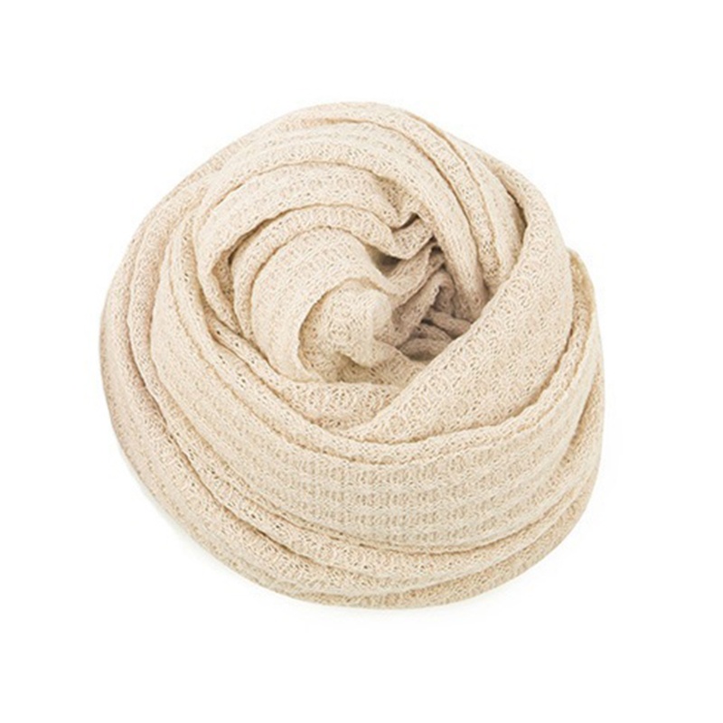Cinna Nhận Chăn Trẻ Sơ Sinh Đạo Cụ Chụp Ảnh Sơ Sinh Dệt Kim Quấn Quấn