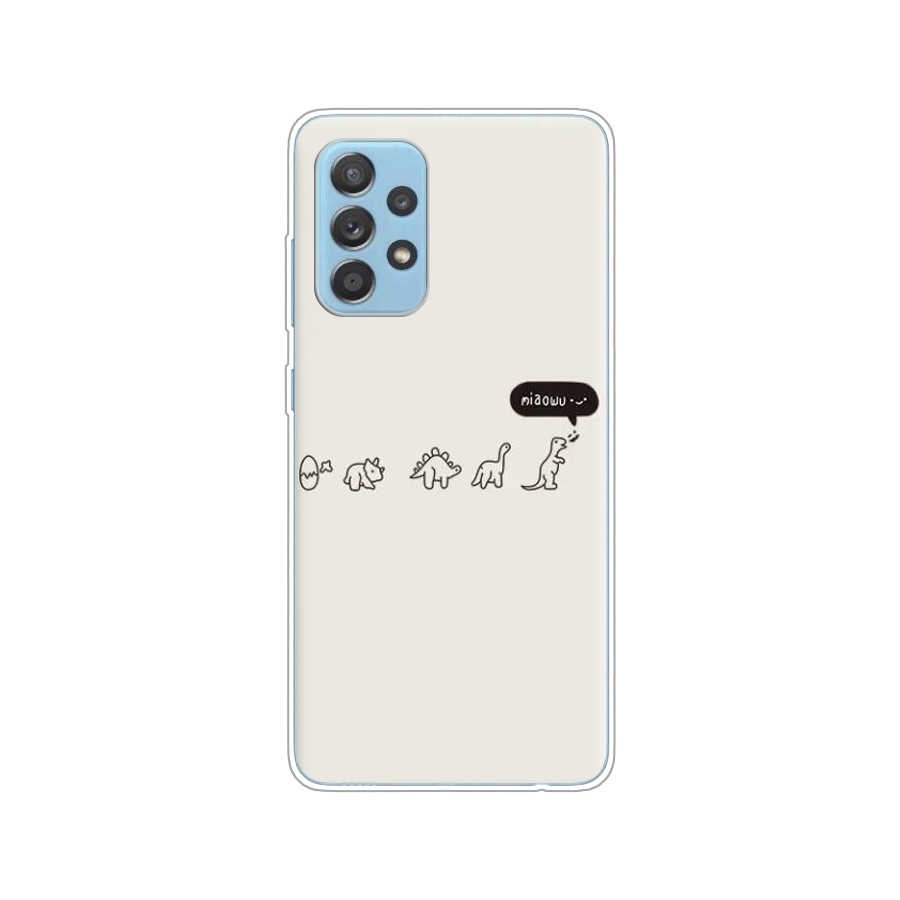 Ốp Điện Thoại TPU Dẻo In Họa Tiết Độc Đáo Thời Trang Cho Samsung Galaxy a50s a51 a52 a70