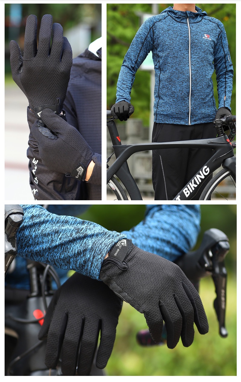 Mô tả Găng tay WEST BIKING chống nắng thoáng khí cho hoạt động ngoài trời/đi xe máy - 12