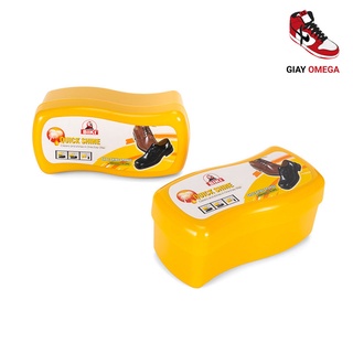 Bàn chải đánh bóng da giày Biki tích hợp dung dịch đánh bóng vệ sinh