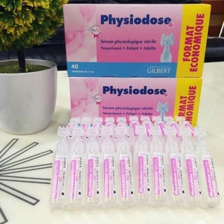 [XẢ HÀNG-DATE T01/2027]Nước Muối Sinh Lý Physiodose Pháp Tép Hồng Có Tem Chính Hãng