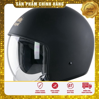 Mũ bảo hiểm 3/4 Royal M139 kính ẩn