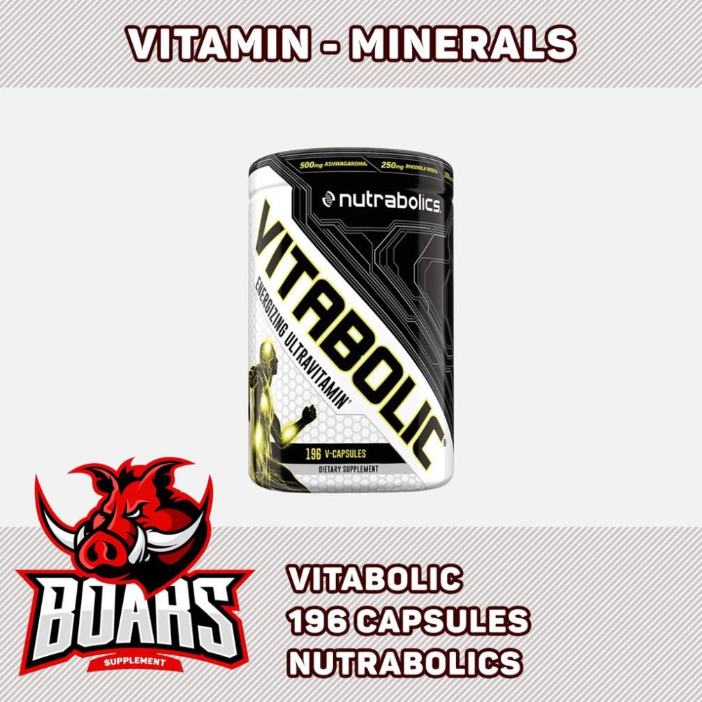 Ultra Vitamin Vitabolic Nutrabolic 196 viên - Vitamin tổng hợp hỗ trợ ...