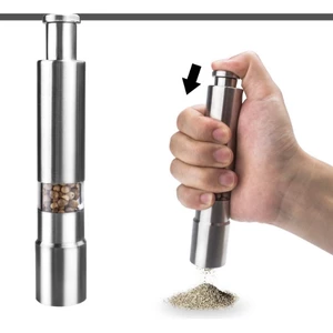 Dụng Cụ Xay Tiêu bằng tay 2 Trong 1 inox xịn - Xay Tiêu Tốt, Tiện Lợi