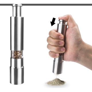 Dụng Cụ Xay Tiêu bằng tay 2 Trong 1 inox xịn - Xay Tiêu Tốt, Tiện Lợi