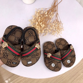 Dép Sandal Dép Lê DG Quai Chéo Cho Bé Trai 1-3 tuổi K107