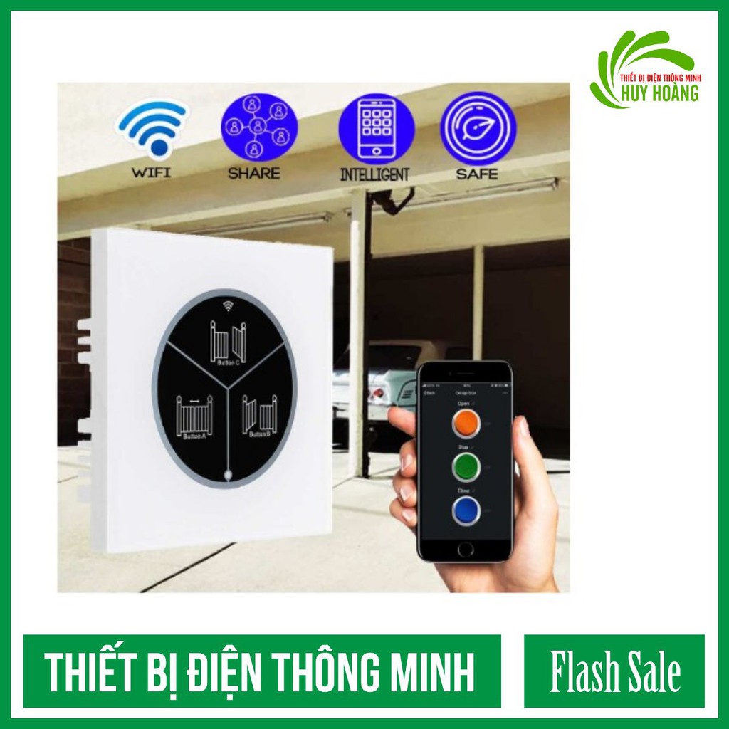 Thiết bị điều khiển cửa cổng, cửa cuốn qua điện thoại (Wifi) - LT3X