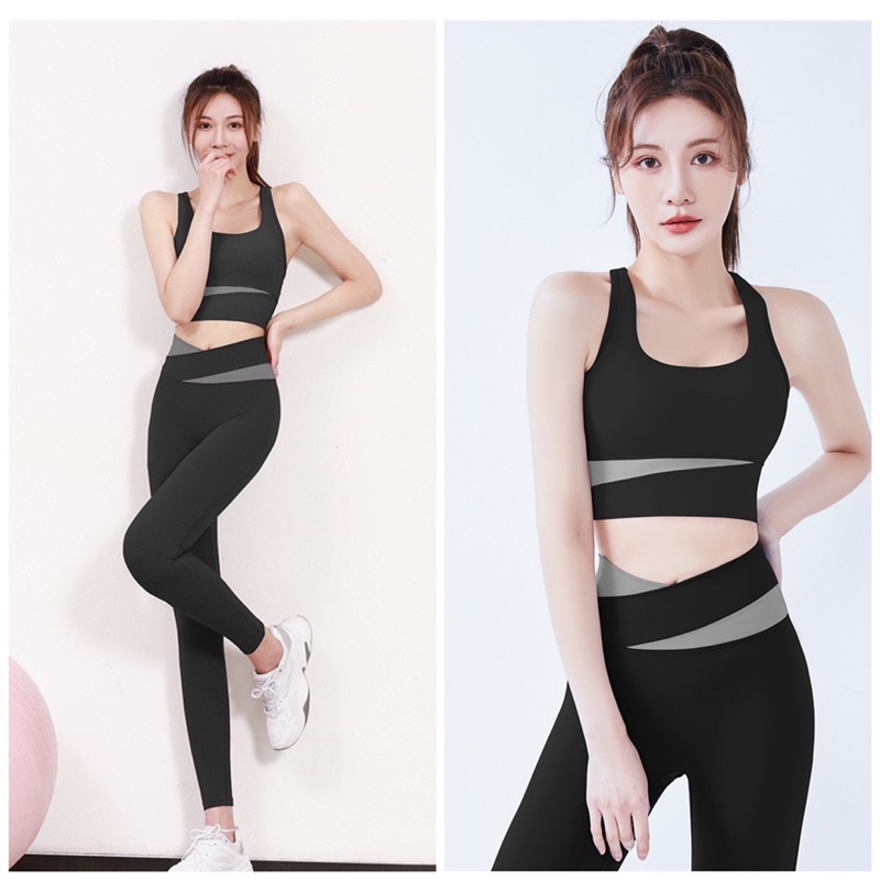Quần Áo Tập Gym,Yoga Body Tôn Dáng Cao Cấp,Có Mút Ngực,Co Giãn 4 Chiều