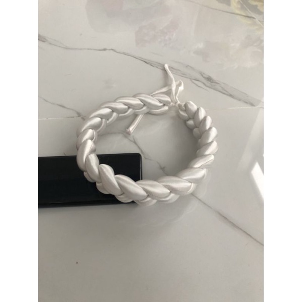 Mấn (vấn) tết 3 trơn vải phi bóng, mấn đội đầu áo dài, phụ kiện thời trang, phụ kiện cưới, pk Khánh huyền