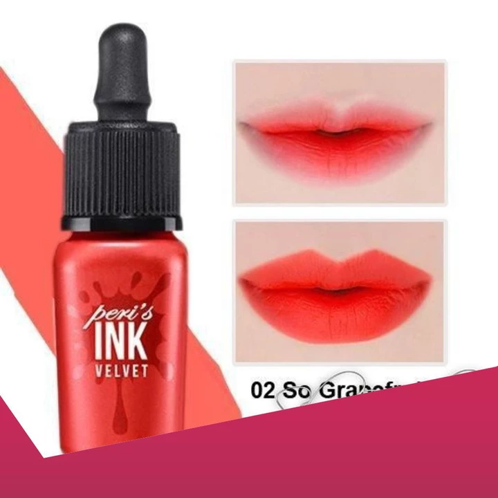 Son Ink Đỏ Cam 02 So Grapefruit PERIPERA INK VELVET Auth