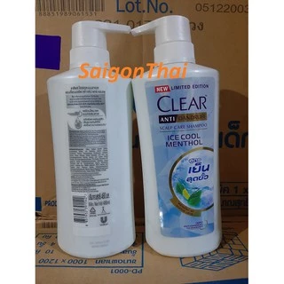 (SGT) Dầu gội Clear Nữ Bạc Hà 400ml