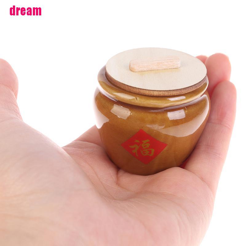 Mô hình tỷ lệ nhà búp bê trang trí gạo nhỏ