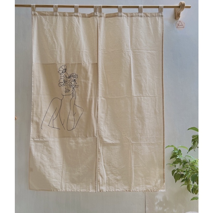 RÈM CANVAS NOREN IN HÌNH NHIỀU MẪU | Shopee Việt Nam