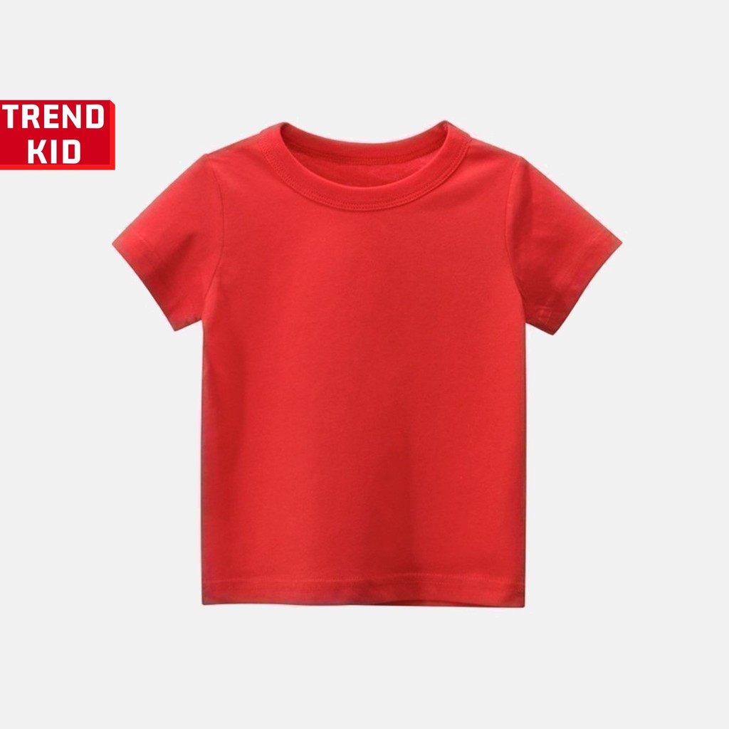 [Mã BMLTB35 giảm đến 35K đơn 99K] Áo phông cho bé trai bé gái màu đỏ BABYWANT