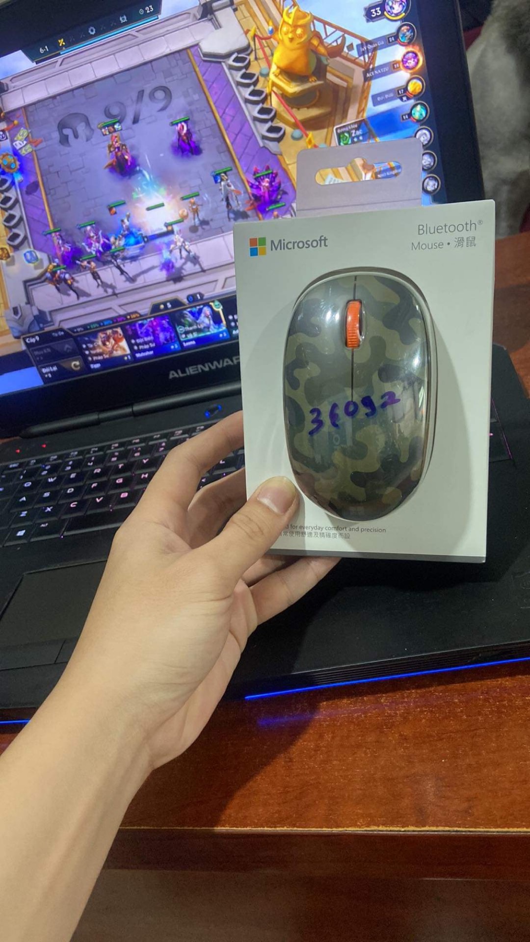 Thiết kế chuột Microsoft Camo