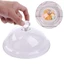 LAKAM Vỏ Thực Phẩm Trong Suốt Chống Bụi Món Tráng Miệng Khay Bảo Quản Đĩa Tròn Sáng Tạo Bánh Acrylic Đĩa Bánh Mì
