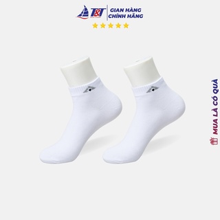 Tất cổ ngắn nam logo trơn T&T SOCKS - NAM 201