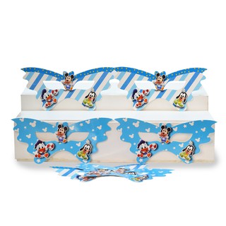 Set MEGA trang trí sinh nhật chủ để MICKEY XANH