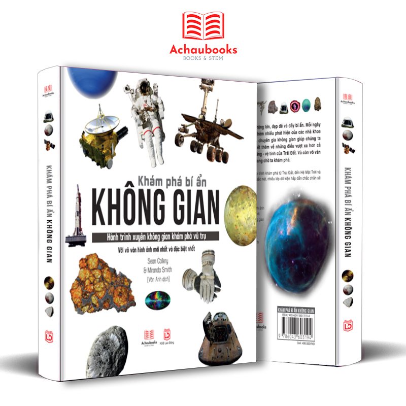 Sách khám phá bí ẩn không gian Á Châu Books bách khoa toàn thư space the definitive visual catalog