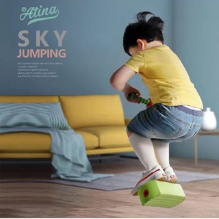 Đồ Chơi Thể Thao Hình Chú Ếch Nhảy Lò Xo Cho Trẻ Em 3-6 Tuổi