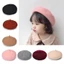 Baby Girls Beret Hat Solid Color Vintage Beret Beanie Cap Bonnet Hat for Kids