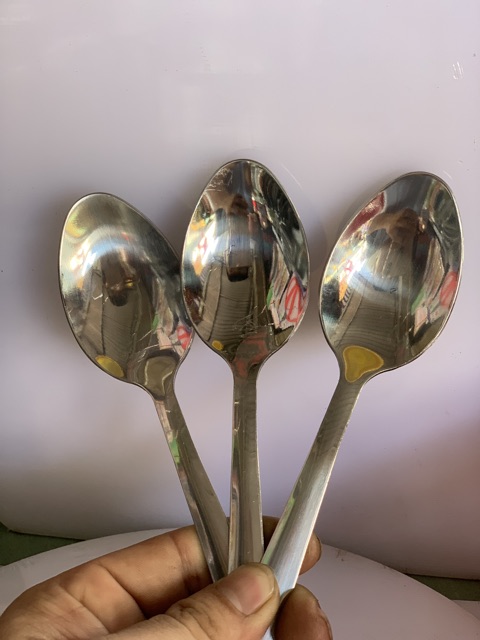 SET 10 MUỖNG INOX DÀY ( LOẠI TỐT )