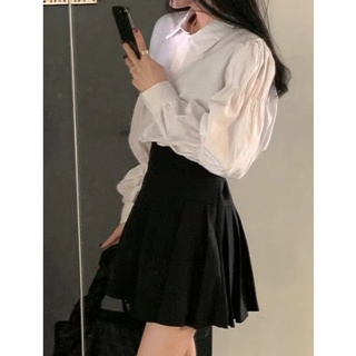 Áo Sơ Mi Nữ Tay Dài Phong Cách Hàn Quốc