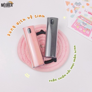 Bộ dung dịch vệ sinh màn hình điện thoại, laptop, tablet siêu nhỏ gọn 3in1 - siêu sạch, kháng khuẩn, hạn chế bám vân tay