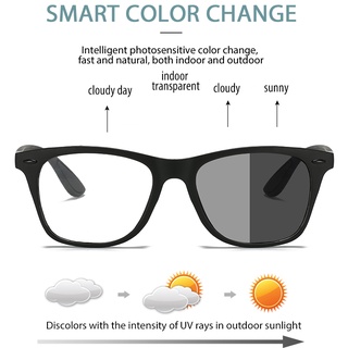 Photochromic Chống Bức Xạ Kính Thời Trang Nam Nữ Tia Xanh Chuyển Đổi Kính Mắt Có Thể Thay Thế Chống Ánh Sáng Xanh Kính Mắt 8210