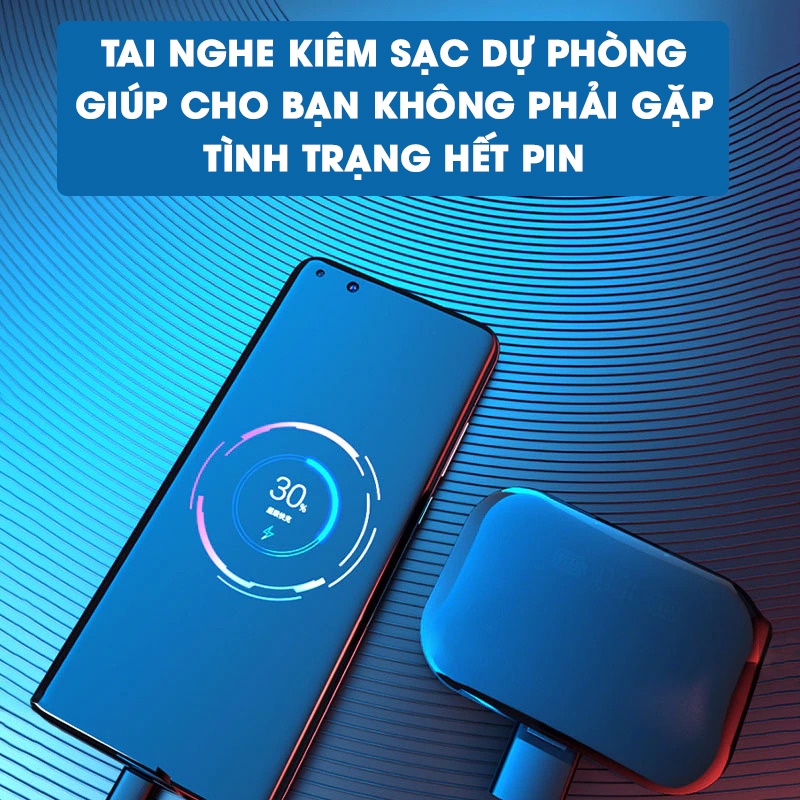 tai nghe bluetooth khong day s11 tai nghe nhet tai bluetooth 50 tich hop sac du phong 4800mah