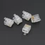 Niki 100 Chiếc RJ12 6P6C Cáp Mô Đun Cho Đầu Kết Nối Điện Thoại Pha Lê Phích Cắm