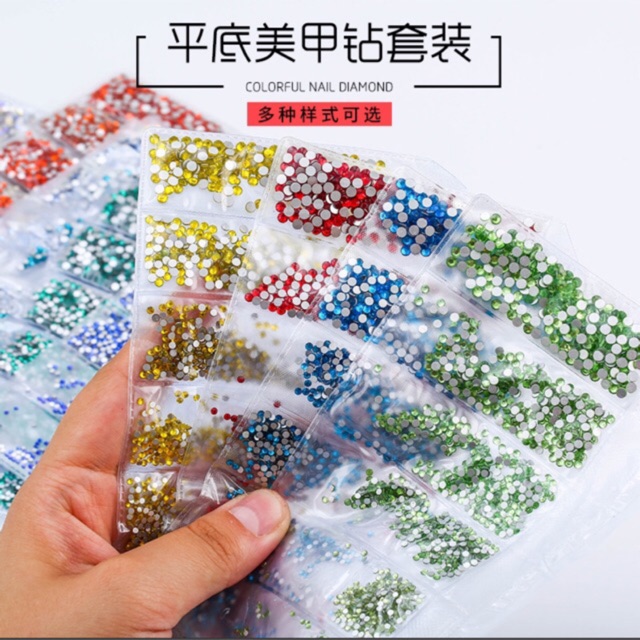 1600 viên đá chia sẵn size từ ss4-ss16