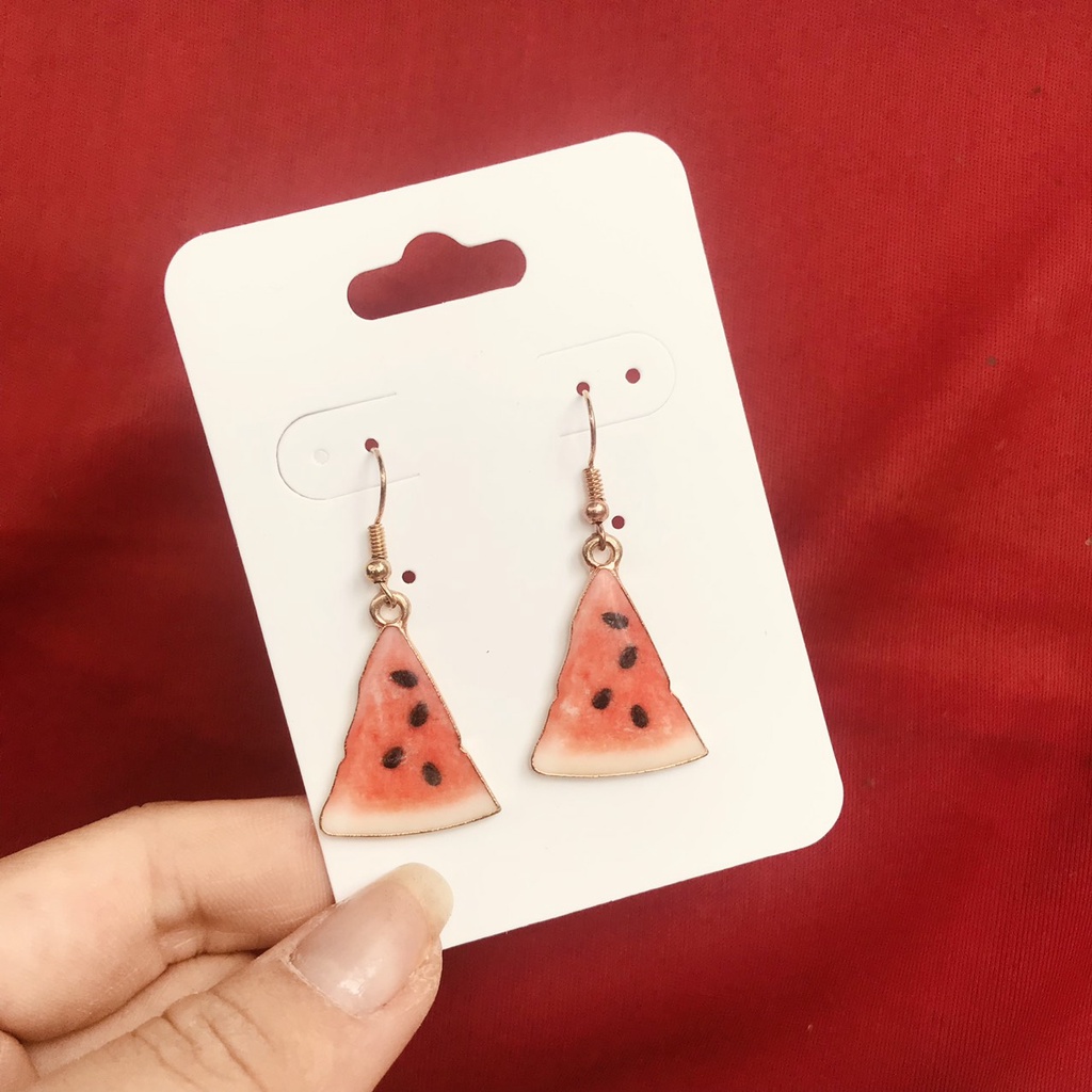 Combo 100 thẻ treo dây chuyền kết hợp treo khuyên tai size 6x8cm